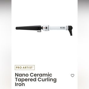 HOT TOOLS NANO CERAMIC TAPERED CURLING IRON [1/2 in to 1 in]